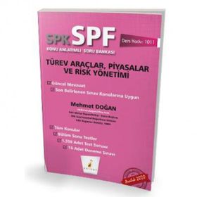 SPK-SPF Türev Araçlar Piyasalar ve Risk Yönetimi Konu Anlatımlı Soru Bankası