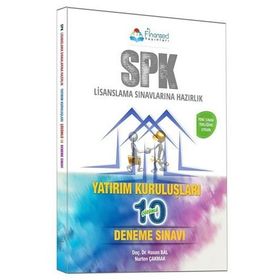SPK Yatırım Kuruluşları 10 Deneme Çözümlü-Finansed Yayınları