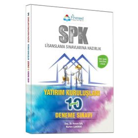 SPK Yatırım Kuruluşları 10 Deneme Çözümlü-Finansed Yayınları