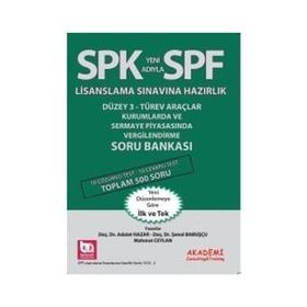 SPK Yeni Adıyla SPF Lisanslama Sınavına Hazırlık Düzey 3 Türev Araçlar Kurumlarda ve Sermaye Piyasasında Vergilendirme Soru Bankası - Adalet Hazar Şenol Babuşcu Mahmut Ceylan