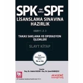 SPK Yeni Adıyla SPF Lisanslama Sınavına Hazırlık Takas Saklama ve Operasyon İşlemlerİ - Adalet Hazar Şenol Babuşcu