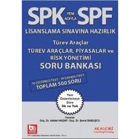 SPK Yeni Adıyla SPF Lisanslama Sınavına Hazırlık Türev Araçlar - Adalet Hazar Şenol Babuşcu