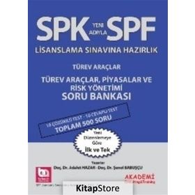 SPK Yeni Adıyla SPF Lisanslama Sınavına Hazırlık Türev Araçlar - Adalet Hazar Şenol Babuşcu