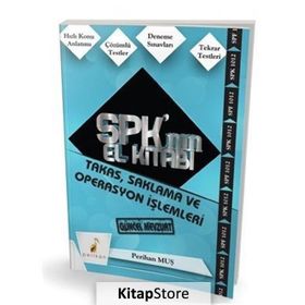 SPK´nın El Kitabı - Takas, Saklama ve Operasyon İşlemleri - Perihan Muş