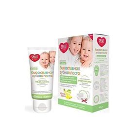 Splat 40 ml Baby 0-3 Yaş Elma Muz Diş Macunu ve Fırça Seti