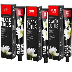 Splat Black Lotus 3x75 ml Diş Macunu
