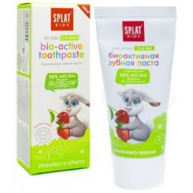 Splat Junior Çocuk Çilek Kiraz 2-6 Yaş 50 ml Diş Macunu