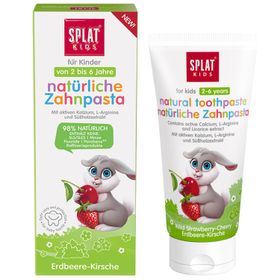 Splat Kids Natural Vişne ve Çilek Tadında 2-6 Yaş 50 ml Diş Macunu