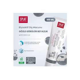 Splat Professional White Plus 100 ml Beyaz Diş Macunu