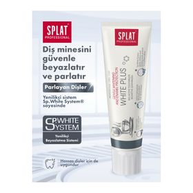 Splat Professional White Plus 100 ml Beyaz Diş Macunu