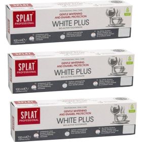 Splat White Plus Beyazlatıcı 3x100 ml Diş Macunu