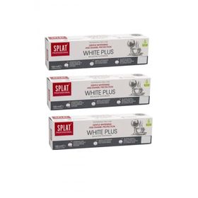 Splat White Plus Beyazlatıcı 3x100 ml Diş Macunu