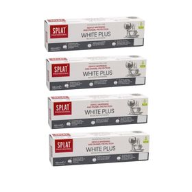 Splat White Plus Beyazlatıcı 4x100 ml Diş Macunu