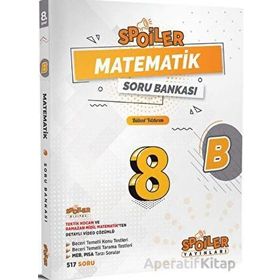 Spoiler 8. Sınıf Matematik Soru Bankası B-Kitap