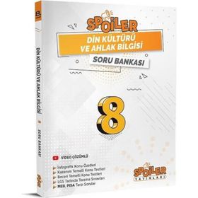 Spoiler Yayınları 2022 8. Sınıf LGS Din Kültürü Soru Bankası