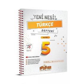 Spoiler Yayınları - 2023 5. Sınıf Yeni Nesil Sosyal Bilgiler Defteri