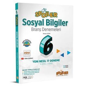 Spoiler Yayınları - 2023 6. Sınıf Sosyal Bilgiler Spoiler 17 Deneme