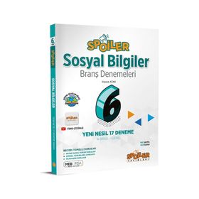 Spoiler Yayınları - 2023 6. Sınıf Sosyal Bilgiler Spoiler 17 Deneme