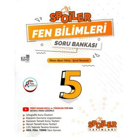 Spoiler Yayınları 5. Sınıf Fen Bilimleri Soru Bankası