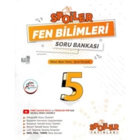 Spoiler Yayınları 5. Sınıf Fen Bilimleri Soru Bankası