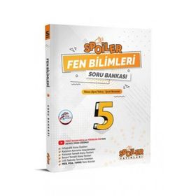 Spoiler Yayınları 5. Sınıf Fen Bilimleri Soru Bankası