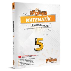 Spoiler Yayınları 5. Sınıf Matematik Spoiler Soru Bankası