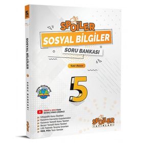 Spoiler Yayınları 5. Sınıf Sosyal Bilgiler Soru Bankası
