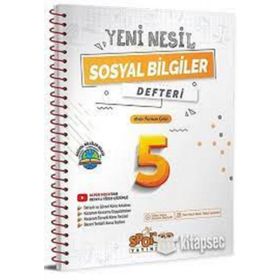 Spoiler Yayınları 5. Sınıf Sosyal Bilgiler Yeni Nesil Defter