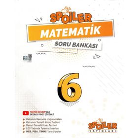 Spoiler Yayınları 6. Sınıf Matematik Spoiler Soru Bankası