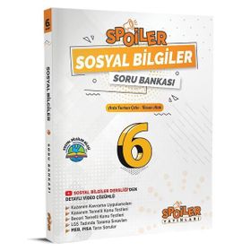 Spoiler Yayınları 6.Sınıf Sosyal Bilgiler Soru Bankası