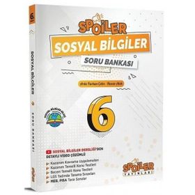 Spoiler Yayınları 6.Sınıf Sosyal Bilgiler Soru Bankası