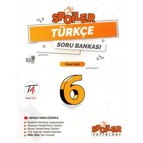 Spoiler Yayınları 6. Sınıf Türkçe Soru Bankası