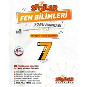 Spoiler Yayınları 7. Sınıf Fen Bilimleri Soru Bankası