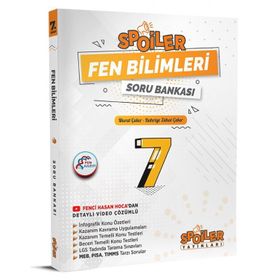 Spoiler Yayınları 7. Sınıf Fen Bilimleri Soru Bankası