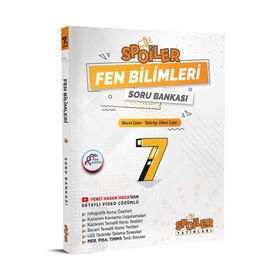 Spoiler Yayınları 7. Sınıf Fen Bilimleri Spoiler Soru Bankası