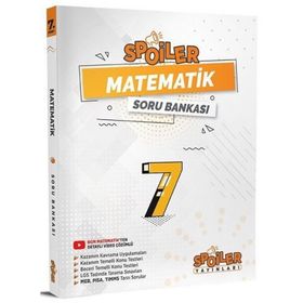 Spoiler Yayınları 7. Sınıf Matematik Soru Bankası