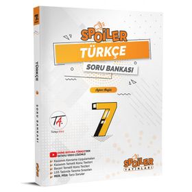 Spoiler Yayınları 7. Sınıf Türkçe Soru Bankası