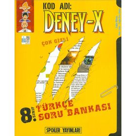 Spoiler Yayınları 8.sınıf Deney X Turkce Soru Bankası