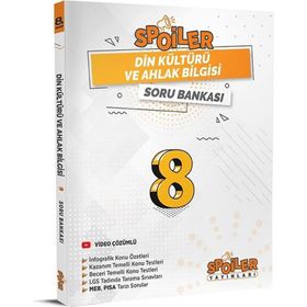Spoiler Yayınları 8. Sınıf LGS Din Kültürü Soru Bankası