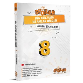 Spoiler Yayınları 8. Sınıf LGS Din Kültürü Soru Bankası