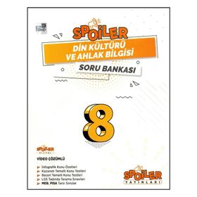 Spoiler Yayınları 8. Sınıf LGS Din Kültürü Soru Bankası