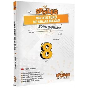Spoiler Yayınları 8. Sınıf LGS Din Kültürü Soru Bankası