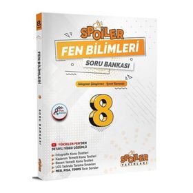 Spoiler Yayınları 8. Sınıf LGS Fen Bilimleri Soru Bankası