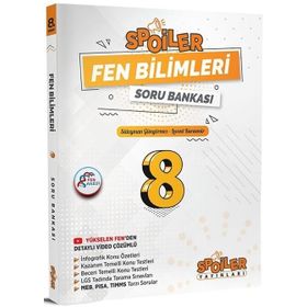 Spoiler Yayınları 8. Sınıf LGS Fen Bilimleri Soru Bankası