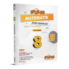 Spoiler Yayınları 8.Sınıf Matematik (B) Soru Bankası