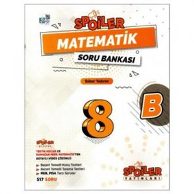 Spoiler Yayınları 8.Sınıf Matematik (B) Soru Bankası