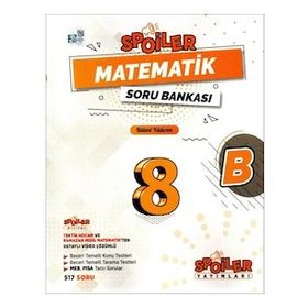 Spoiler Yayınları 8.Sınıf Matematik (B) Soru Bankası