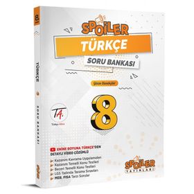 Spoiler Yayınları 8. Sınıf Türkçe Soru Bankası