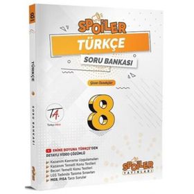 Spoiler Yayınları 8. Sınıf Türkçe Soru Bankası