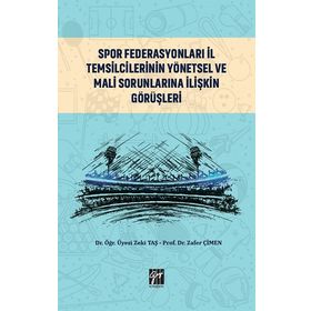 Spor Federasyonları İl Temsilcilerinin Yönetsel ve Mali Sorunlarına İlişkin Görüşleri - Zeki Taş Zafer Çimen